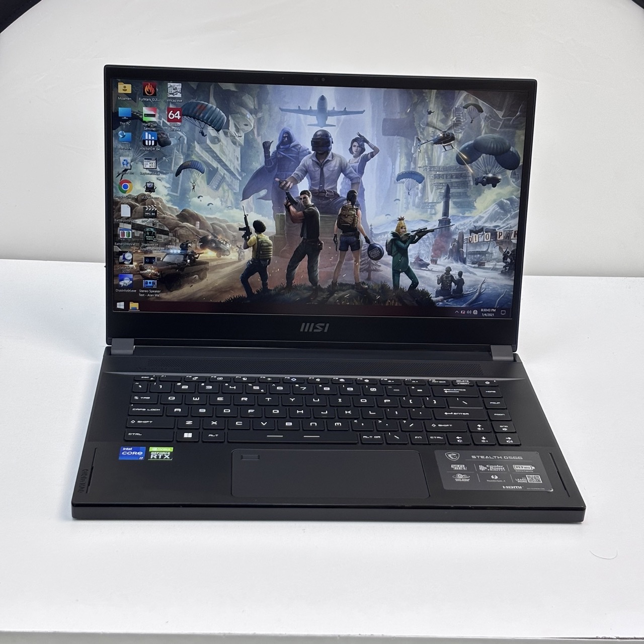 MSI GS66 Stealth Gaming Laptop -12th Gen/Intel Core i7-12700H / 15.6 inch FHD / 512 SSD / 16GB RAM / 8GB NVIDIA GeForce RTX 3070 Ti Graphics / Windows 11 Pro / English Key / Black