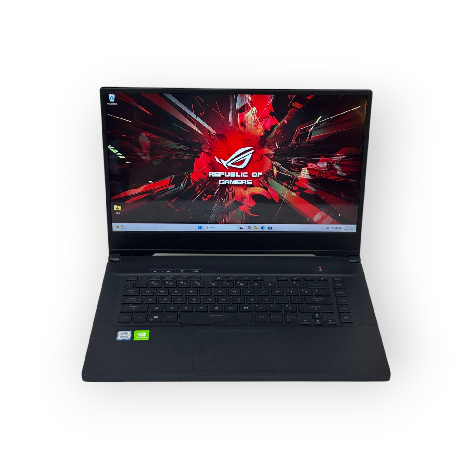 Asus Rog Zephyrus M15 Gaming Laptop / Intel Core i7-9750H / 6GB NVIDIA GeForce GTX 2060 / 15.6 inch / 16GB RAM / 512GB SSD / Black