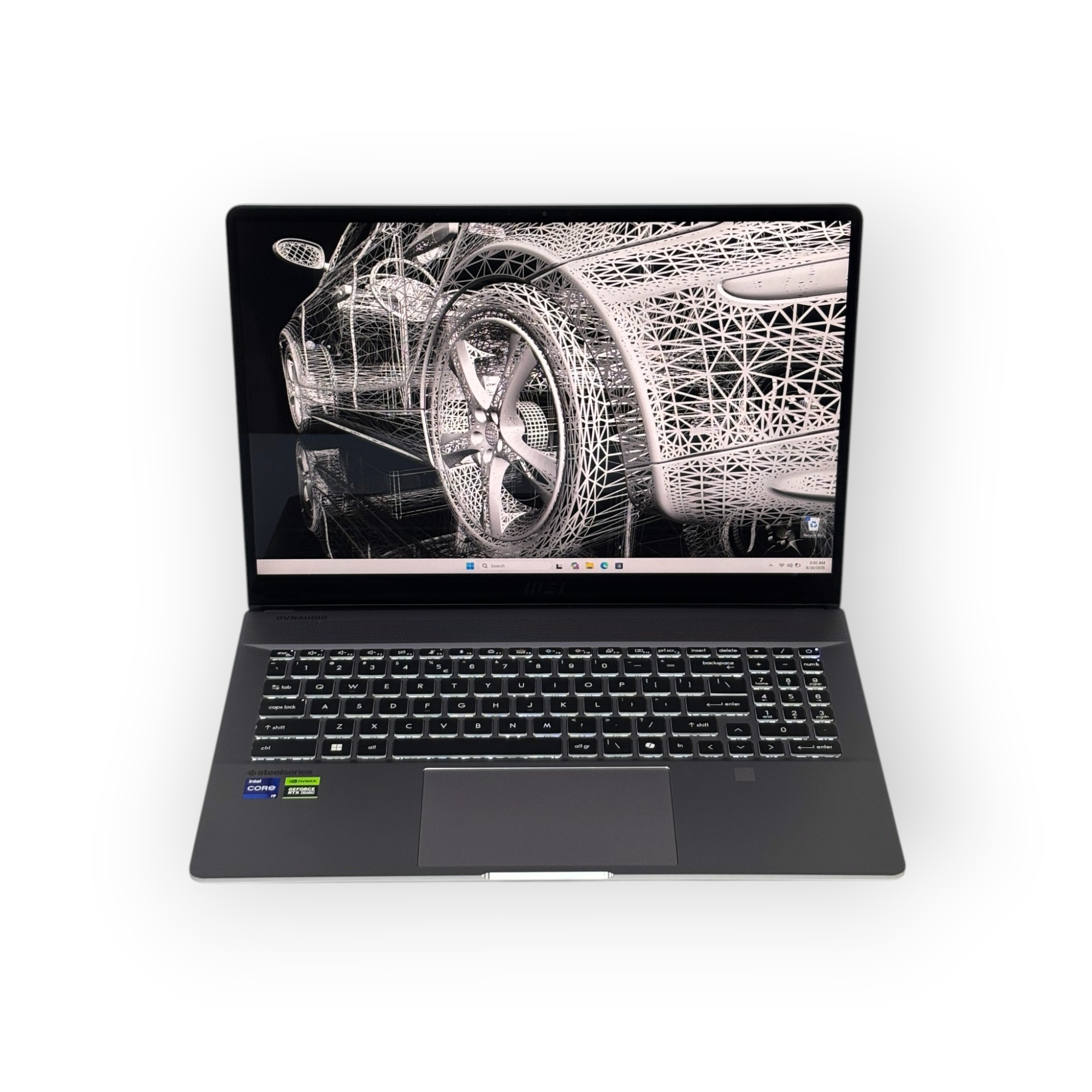 MSI Creator Z16 HX Studio Laptop / Intel Core i9-13950HX / 8GB NVIDIA GeForce RTX 4060 / 16 inch Touch 2k 165Hz/ 16GB/ 512GB SSD / Lunar Grey